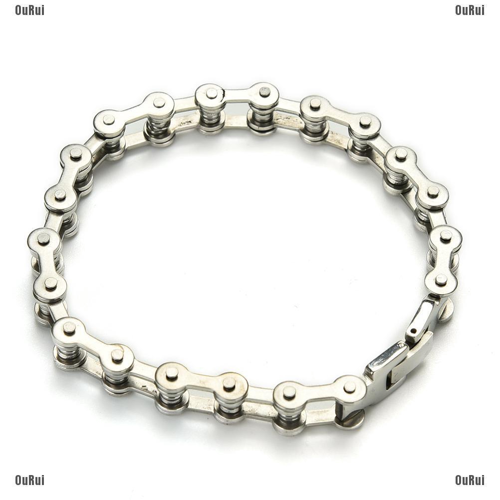 Vòng Đeo Tay Bằng Thép Không Gỉ Thiết Kế Cá Tính Dành Cho Nam