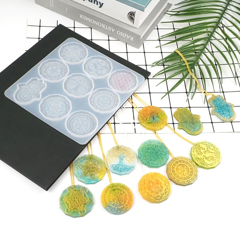 Khuôn Silicone Hình Hoa Dùng Làm Trang Sức DIY