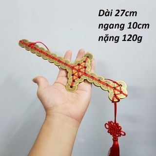 Tiền Xu thất tinh kiếm ba tám đồng hóa sát trừ tà trấn chạch