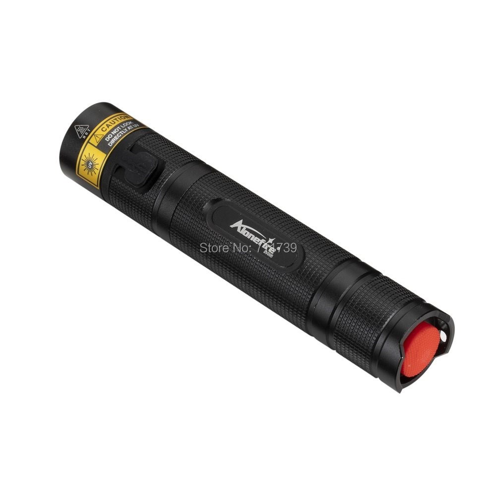 Đèn pin ALONEFIRE SV005 LED UV 395nm vô hình không tia cực tím cho thú cưng