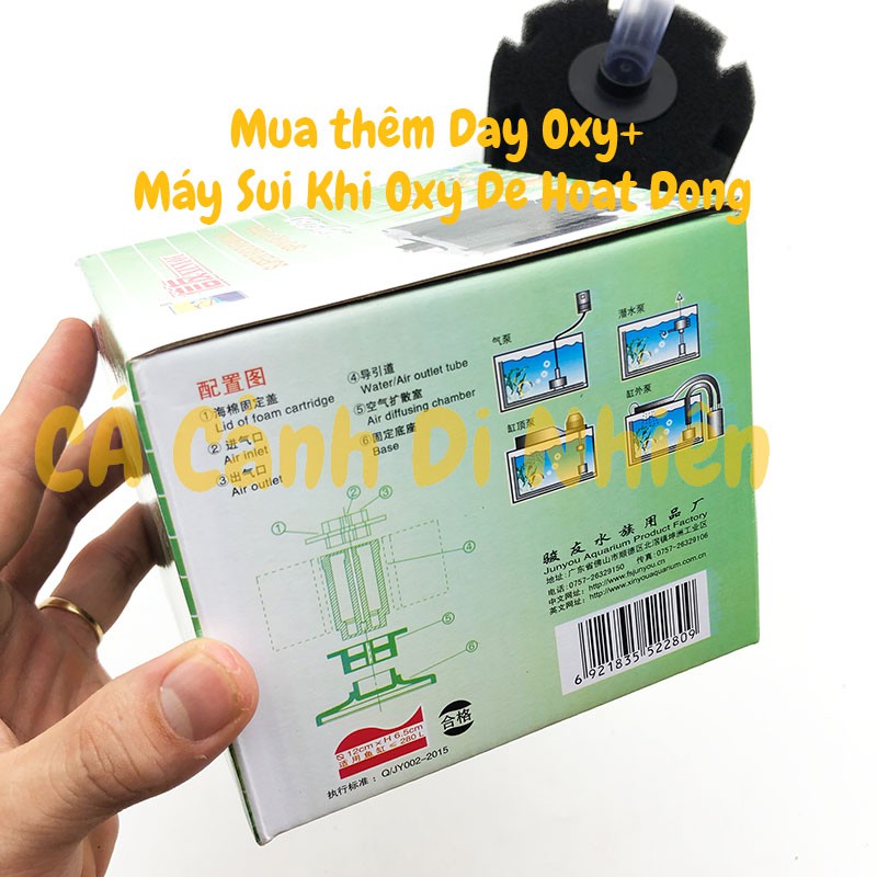 Lọc XY-280 sủi vi sinh bio size trung cho hồ cá cảnh nhỏ hơn 280L