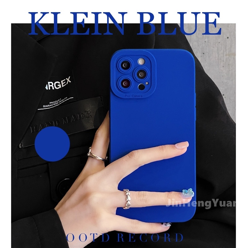 Ốp điện thoại TPU mềm chống rơi hình mắt xanh phù hợp cho Iphone 13 12 11 Pro Max X XS XR 7 8 Plus
