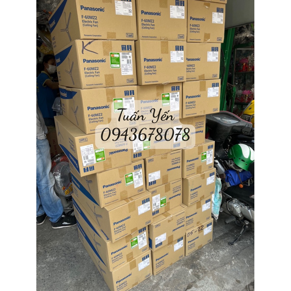 [GIAO NHANH 1H ] Quạt Trần 3 cánh Panasonic F-60MZ2 F-60MZ2-S F-60MZ2-L