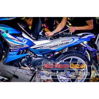 Tem Trùm Exciter 150 Xanh Bạc 47