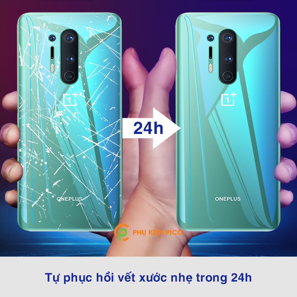 Dán lưng Oneplus 7T / Oneplus 7 Pro / Oneplus 7T Pro / Oneplus 8 / Oneplus 8T / Oneplus 8 Pro dẻo trong suốt