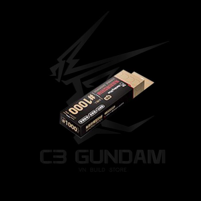 DỤNG CỤ MÔ HÌNH GUNDAM GIẤY CHÀ NHÁM HOBBY MIO 20x80mm #400 #600 #800#1000 #1200 DURABLE SANDPAPER &amp; SAND PAPER HOLDER