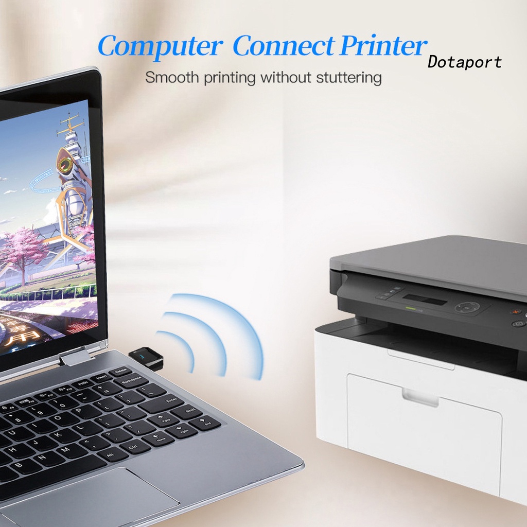 Bộ Thu Phát Âm Thanh Bluetooth USB 5.0 Dtp1 Cho Máy Tính PC