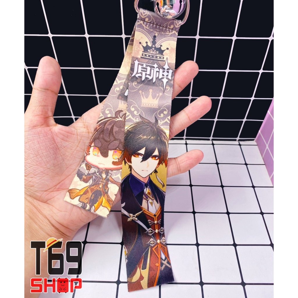[41 mẫu] Móc khóa dây chuông game Genshin Impact