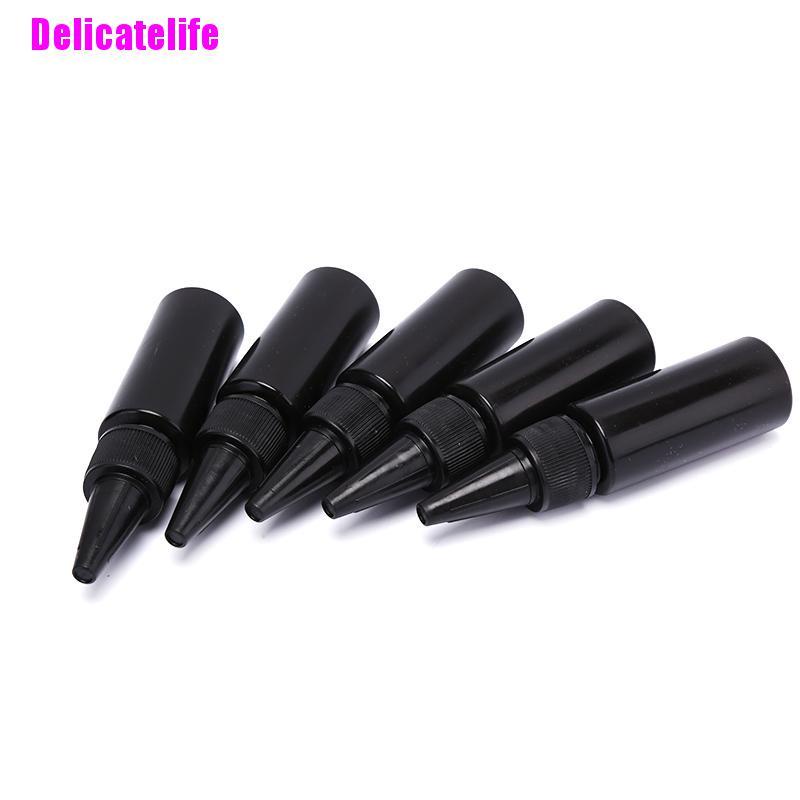 Set 5 chai rỗng 30ml bằng nhựa resin đựng dung dịch tiện dụng