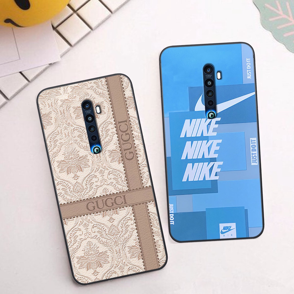 Ốp Oppo Reno 2f / Reno2 F thương hiệu ni.ke guc.ci ce.line di.or, thời trang, cao cấp