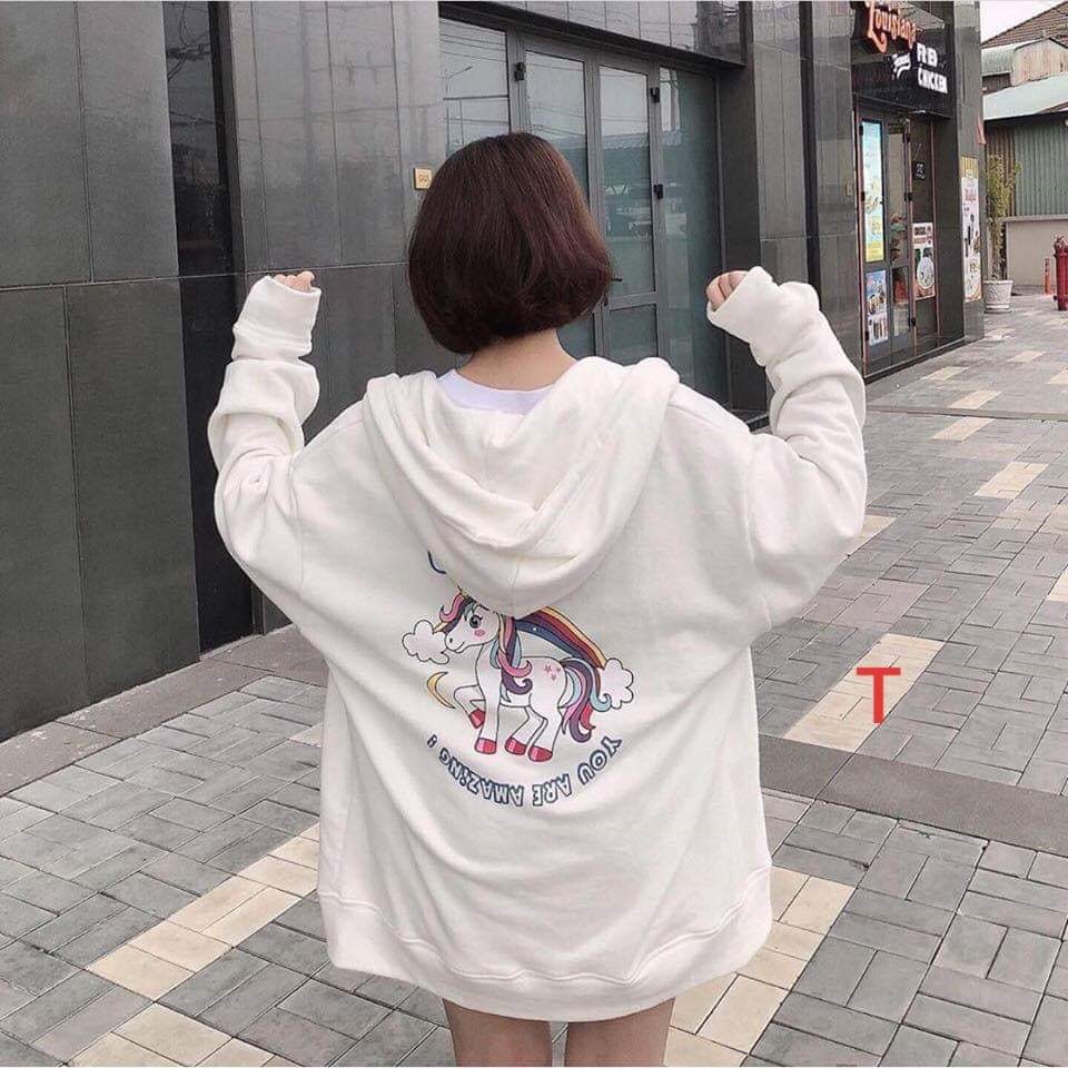 Áo hoodie ngựa Corn DTR1119