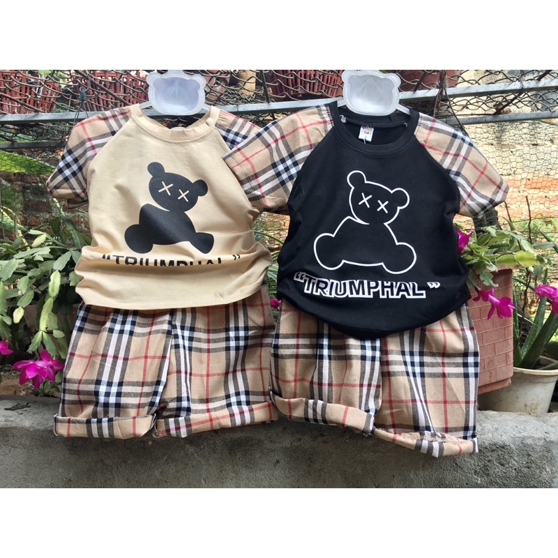 Bộ gấu BB cực đẹp cho bé trai bé gái - BGBB