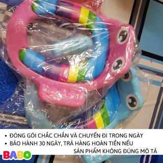 Bô Bệ Ngồi Nắp Thu Gọn Bồn Cầu Cho Bé Hình Ếch có Đệm Lót Mùa Đông và Tay Vịn phù hợp Bé Trai và Bé Gái Từ 2th - 5 tuổi