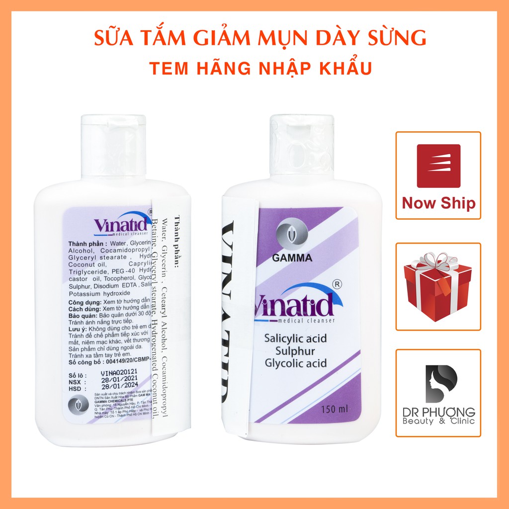 SỮA TẮM VINATID 150ml