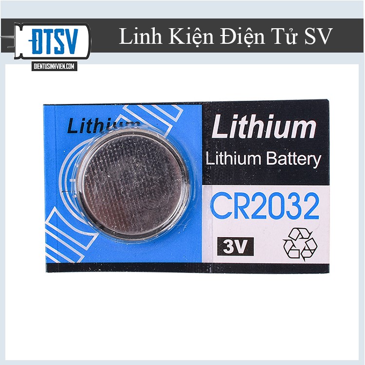 Pin Lithium CR2032 3V - Linhkiendinetusv.vn