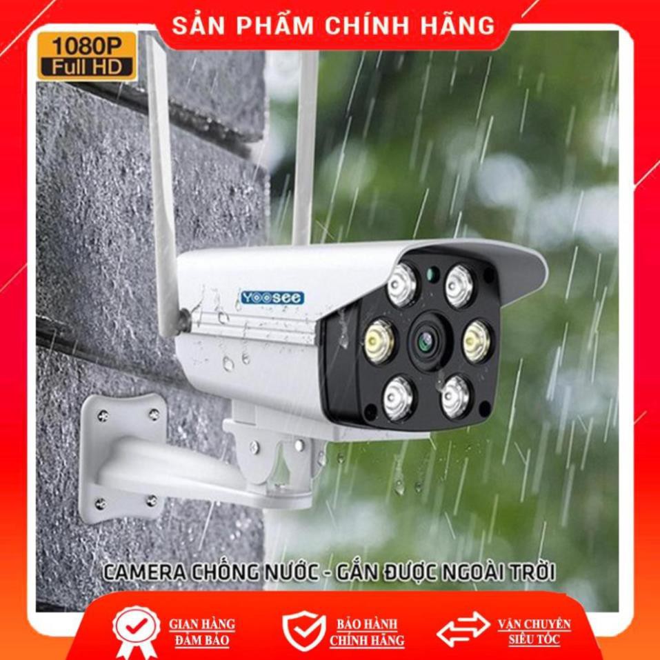 Camera ngoài trời, chống nước Yoosee Full HD 1080P 4 Led trợ sáng đàm thoại 2 chiều