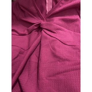 Đầm body xốp chéo ngực