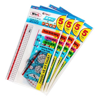 Bộ 5 thước dẻo Winq