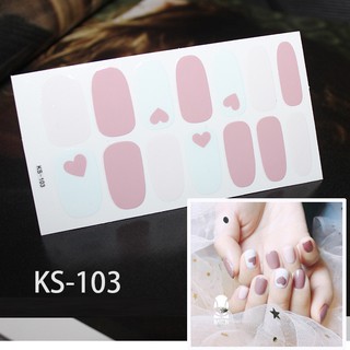 Miếng dán móng tay - Nail Wraps (14 miếng dán khô)