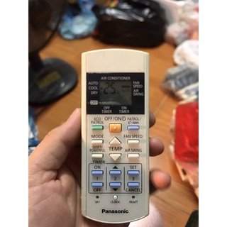 Điều khiển - remote điều hoà panasonic 2 chiều chính hãng original - có tem bảo hành đổi mới