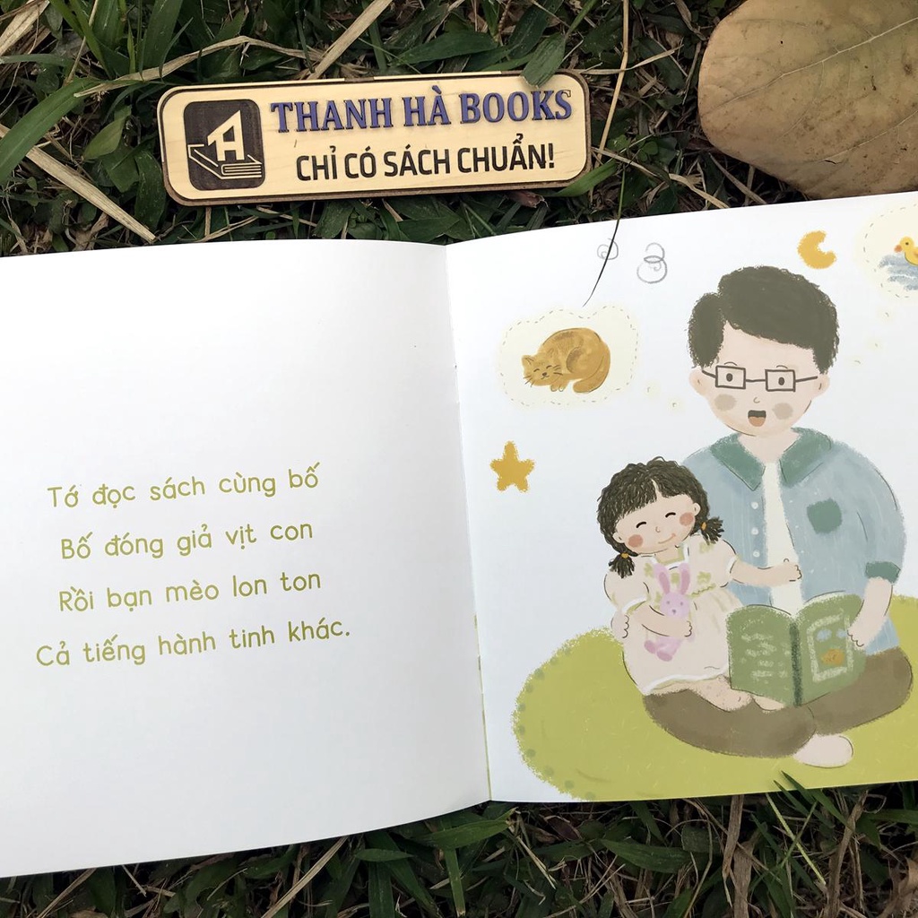 Sách - Gia đình bé bỏng - Dòng sách đọc to 0 - 6 tuổi tặng stickers or Postcard or tranh tô màu (Combo tùy chọn)