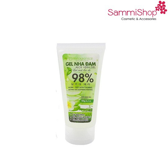 Gel Nha đam Milaganics 180g