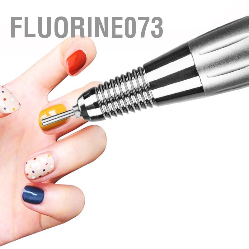 [Hàng mới về] Máy đánh bóng móng tay điện Fluorine073 di động mini có thể sạc lại 35000rmp độ ồn thấp đầu cắm EU
