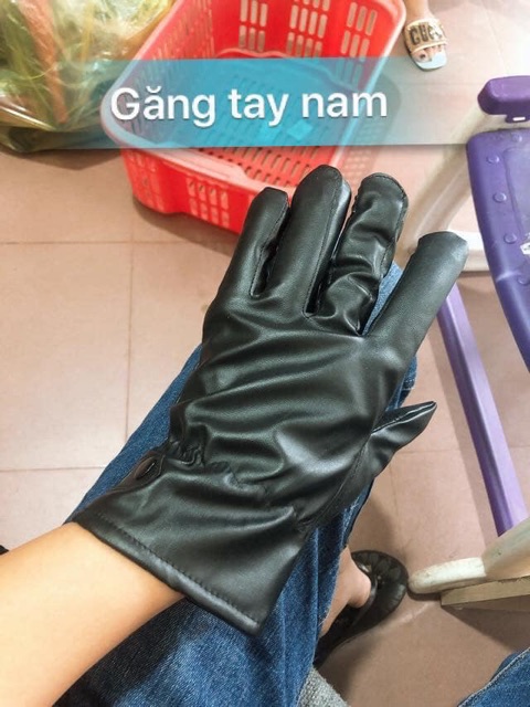 Gang tay da cảm ứng điện thoại