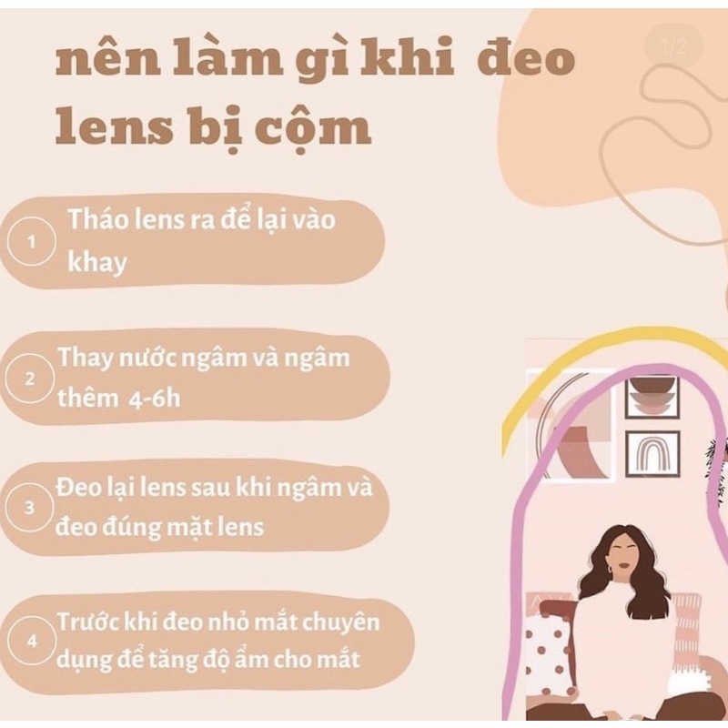 50 MẪU LENS XÁM KHÔNG ĐỘ 2023  TẶNG KÈM KHAY ĐƠN ĐỰNG LENS