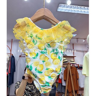 Xả Bikini ren bèo bé gái
