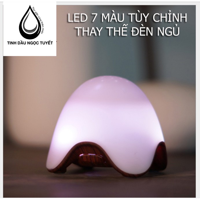 &lt;HÃNG GX Diffuser&gt; Máy khuếch tán tinh dầu sạc pin sò đen dùng trong ô tô! Tiện lợi, gọn nhẹ, sạc 3 tiếng xài 10 tiếng