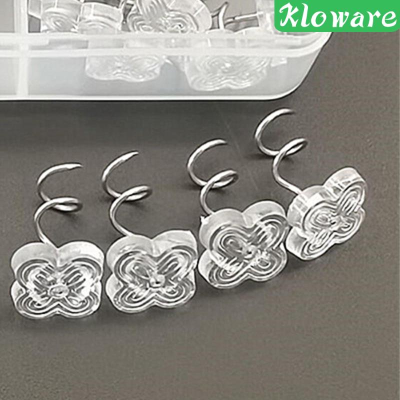 [Kloware] Kẹp Cố Định Đầu Xoắn Trong Suốt Cho Chăn / Chăn / Ga Trải Giường