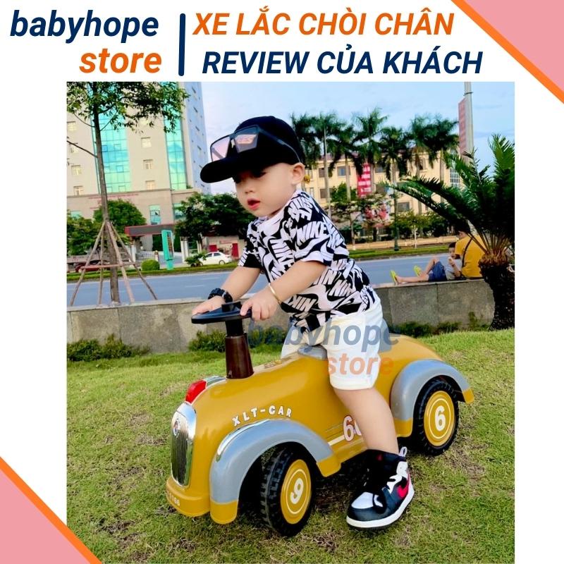 Xe chòi chân cho bé 1 2 3 tuổi tập đi giúp tự thăng bằng có nhạc đèn