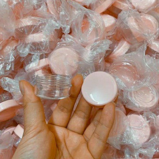 10 HŨ NHỰA CHIẾT MỸ PHẨM 5gr-10gr