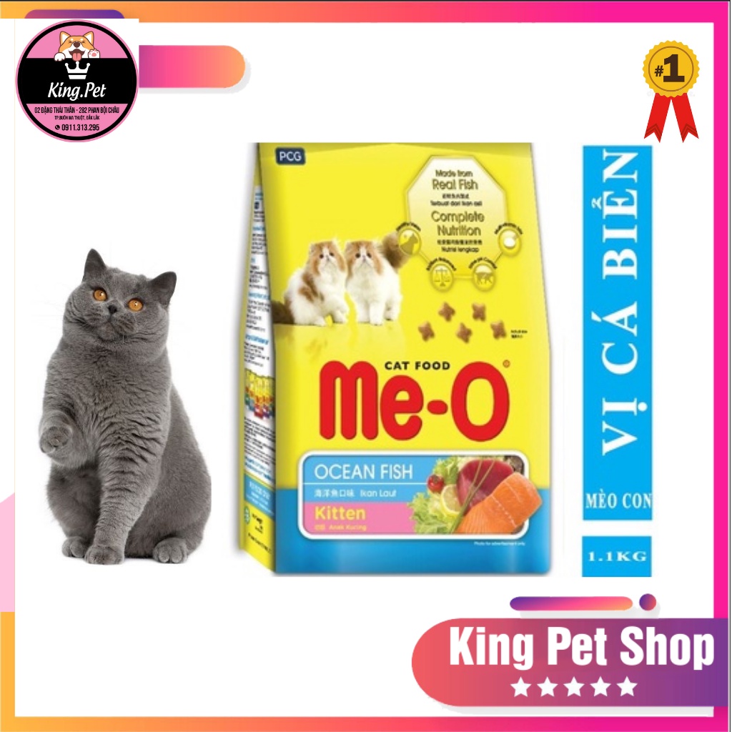 ME O 1kg1- THỨC ĂN ME O CHO MÈO CON- Mèo Lông Dài