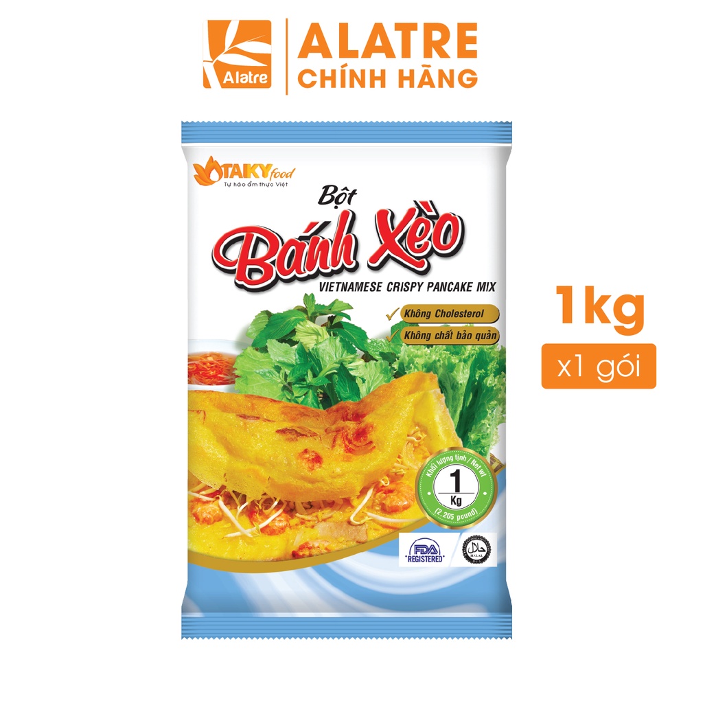 Bột bánh xèo Taky (400g - 1Kg/gói)