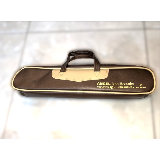 Sáo nhựa recorder Tenor Hàn Quốc Angel ATRB-601TW có bao da