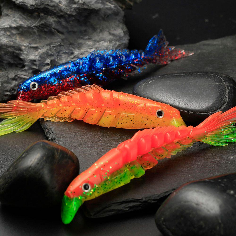 MUVAKO Mồi Câu Cá Nhân Tạo Bằng Nhựa Mềm Tiện Dụng