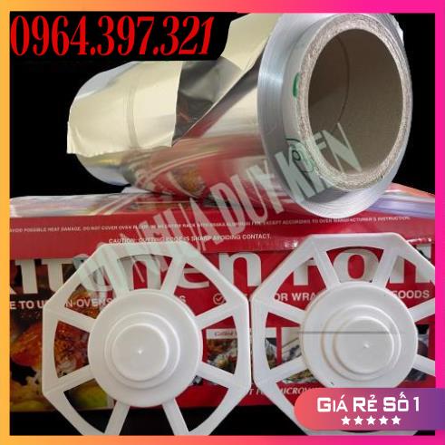Cuộn 5KG Giấy Bạc Nướng - Màng Nhôm Nướng Thực Phẩm, Giữ Nhiệt, Bánh, BBQ, Cá Hàng Loại Cao Cấp
