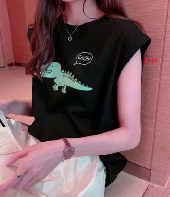 [Mã FAMAYWA giảm 10K đơn 50K] Áo tank top cá sấu xanh | BigBuy360 - bigbuy360.vn