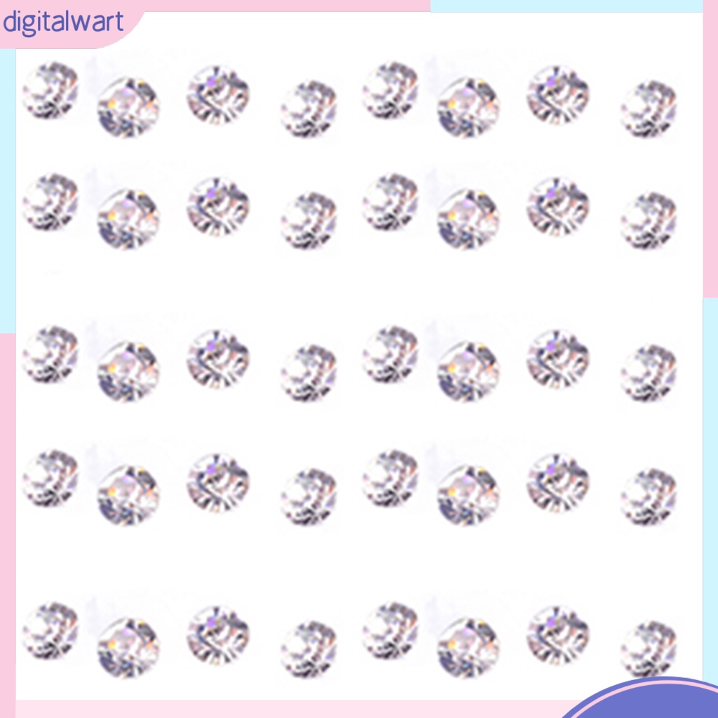 Set 20 Đôi Khuyên Tai Đính Đá Thời Trang Thanh Lịch Dành Cho Nữ