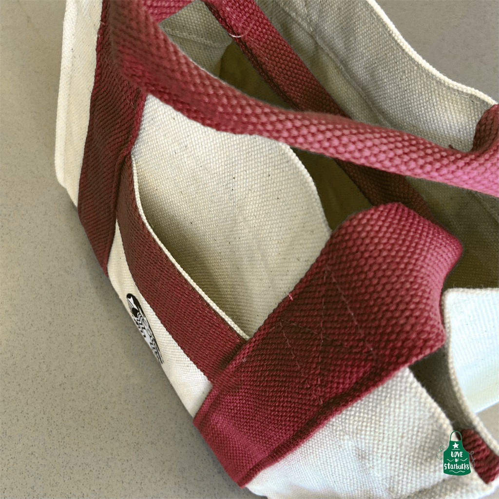 Starbucks canvas tote bag dung tích lớn túi mua sắm thông thường túi đeo vai có thể tái sử dụng phụ nữ túi xách du lịch