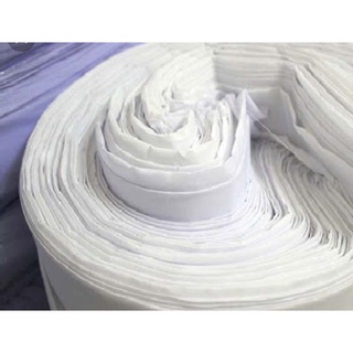 vải phin trắng 150cm cotton giá xưởng lau máy, may lót túi gối, thêu...