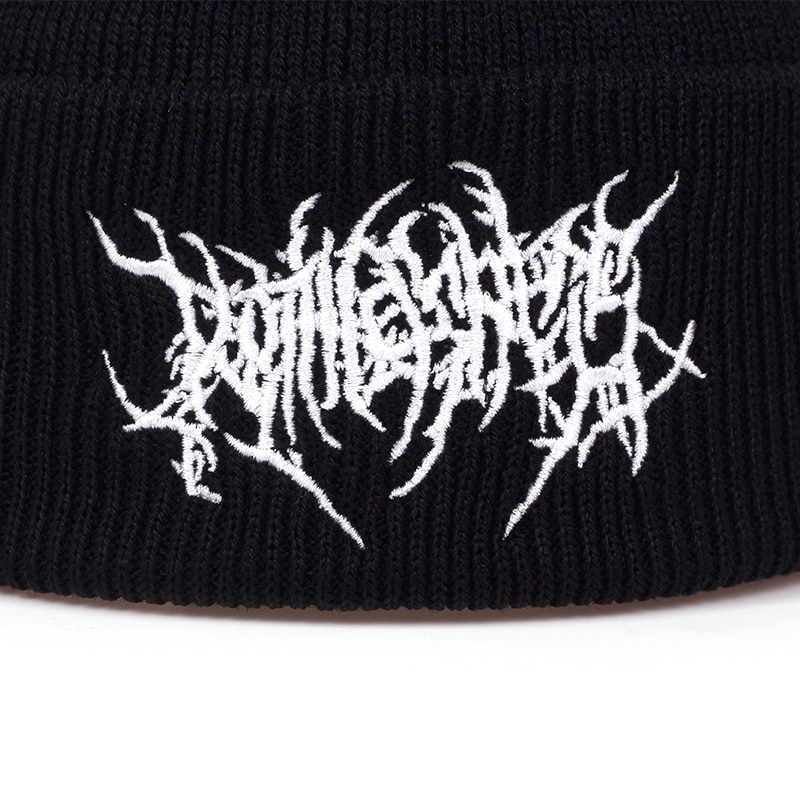 Mũ trùm đầu giữ ấm mùa đông hình đầu lâu Gebreide Zachsen