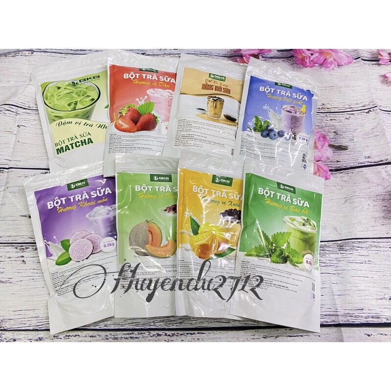 Bột trà sữa pha sẵn BKB 100g các vị (N25)