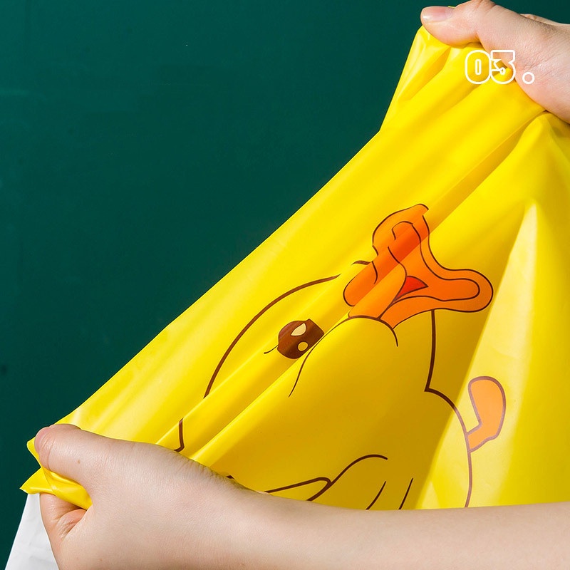 Áo Mưa Liền Thân Hình Vịt Hoạt Hình Cho Bé