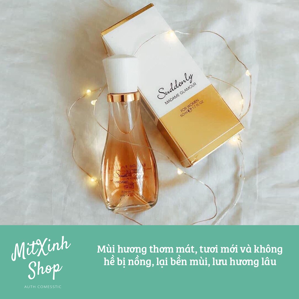 Nước hoa Cao Cấp Suddenly Madame Glamour 50ml - Cam kết hàng chính hãng | BigBuy360 - bigbuy360.vn