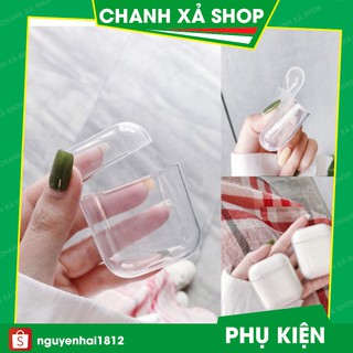 Vỏ Trong suốt bảo vệ bao đựng tai nghe case airpod 1 2 3 Pro -Vỏ Tai nghe không dây i11 i12 i18 i100 ...chống va đập