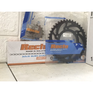 Bộ nhông sên dĩa recto exciter 135, sirius, taurus “ đĩa size 28 đến 45 “
