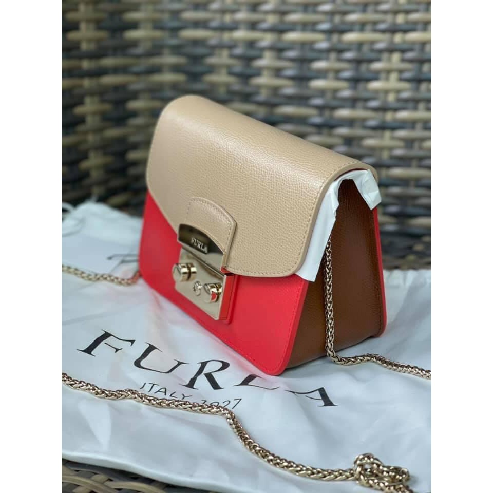 Túi xách nữ chính hãng Furla bản phối siêu đẹp